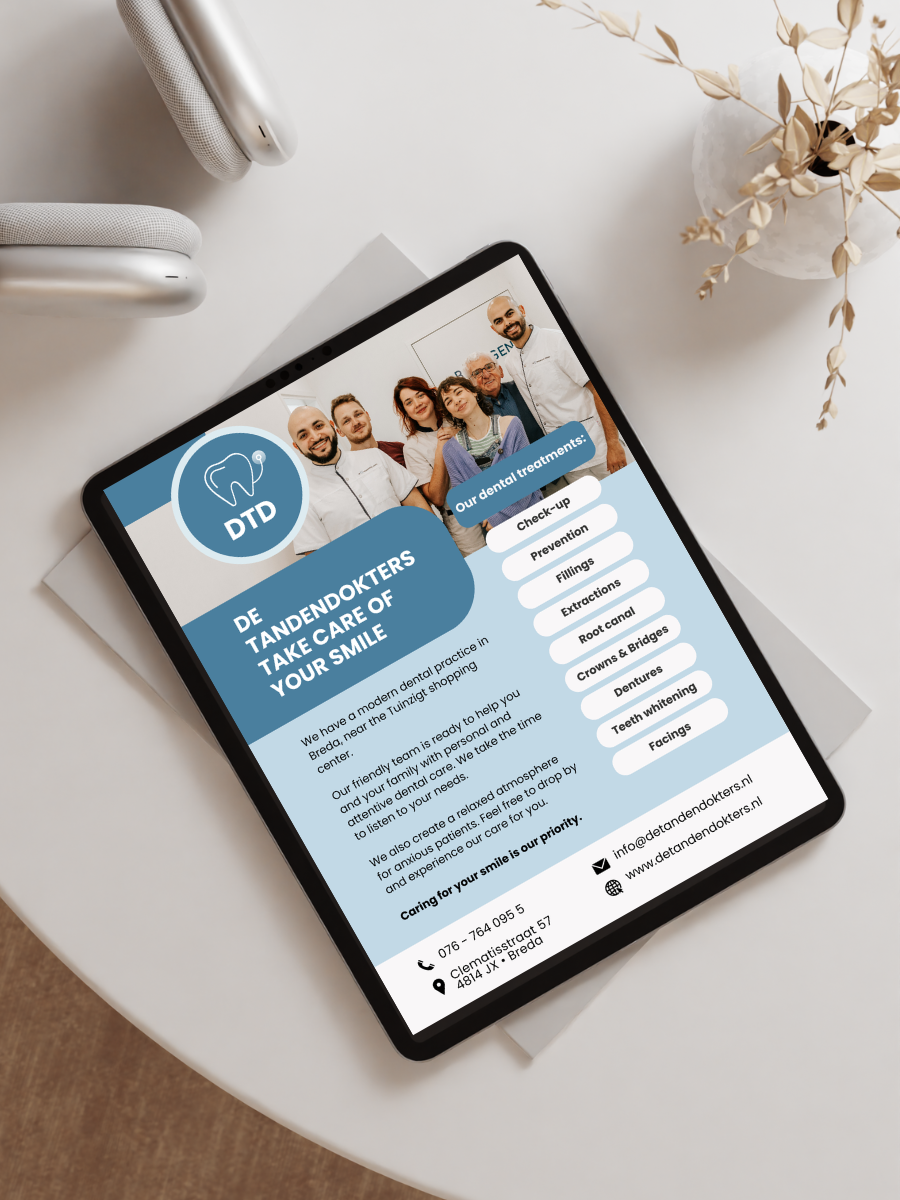 Content voor offline marketinguitingen 